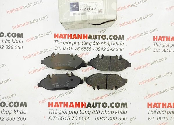 SERIE PASTIGLIE FRENO ANTERIORI PER MERCEDES VIANO oe 0004216110
